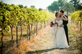 Austin wedding photographer captures this stunning wedding portrait at the vineyard wedding located at the Vineyard at Florence by Dustin Meyer Photography.